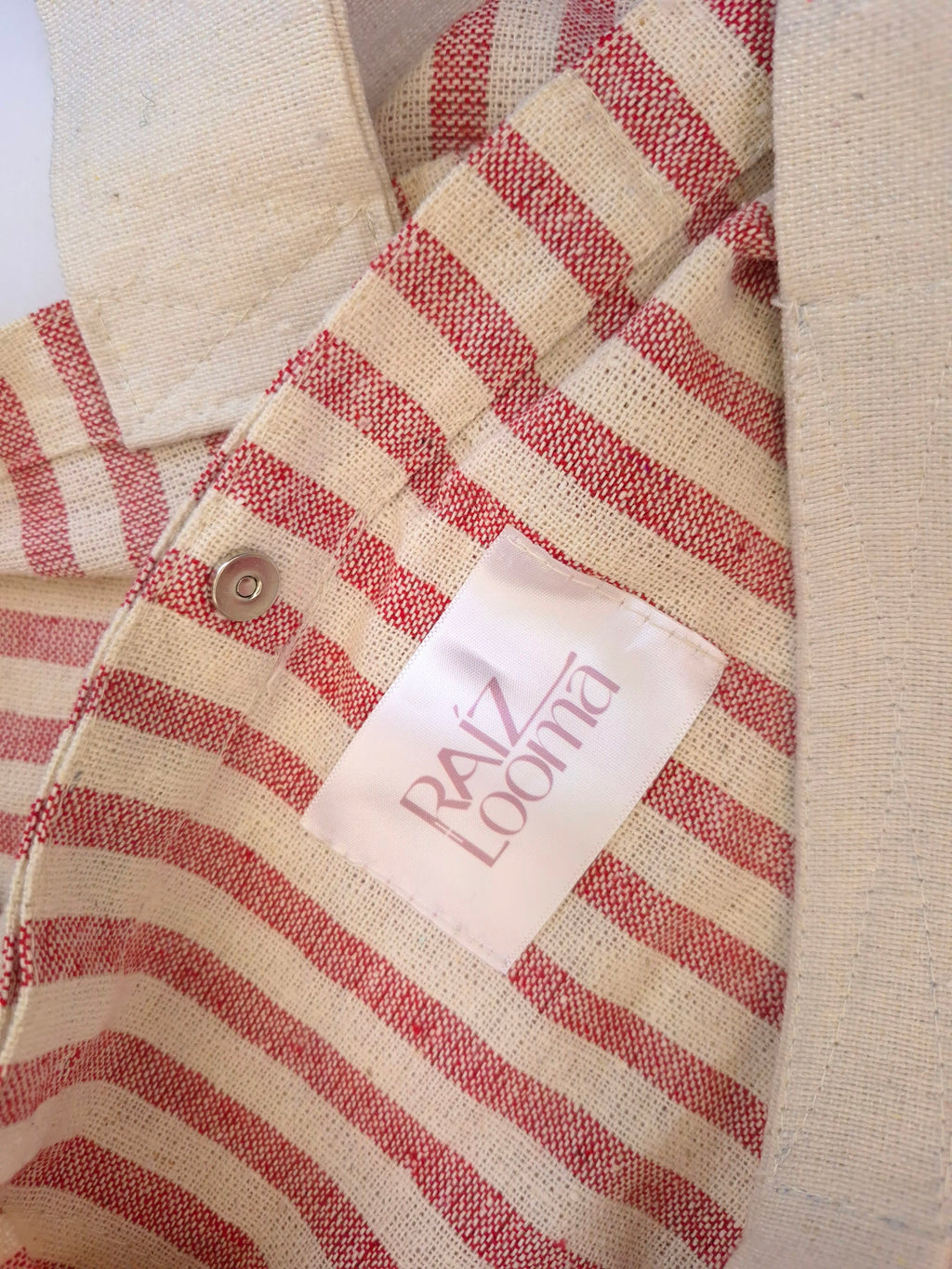 Tote bag Inicios Rojo | Raiz Looma