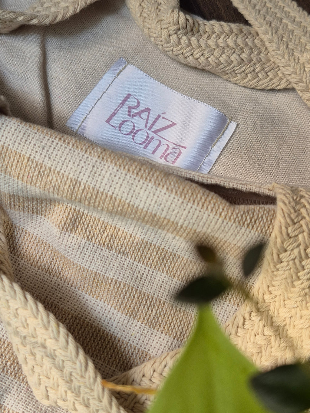 Mini Tote Bag - Crema | Raiz Looma