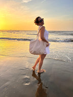 Tote Playero Inicios - Crema | Raiz Looma