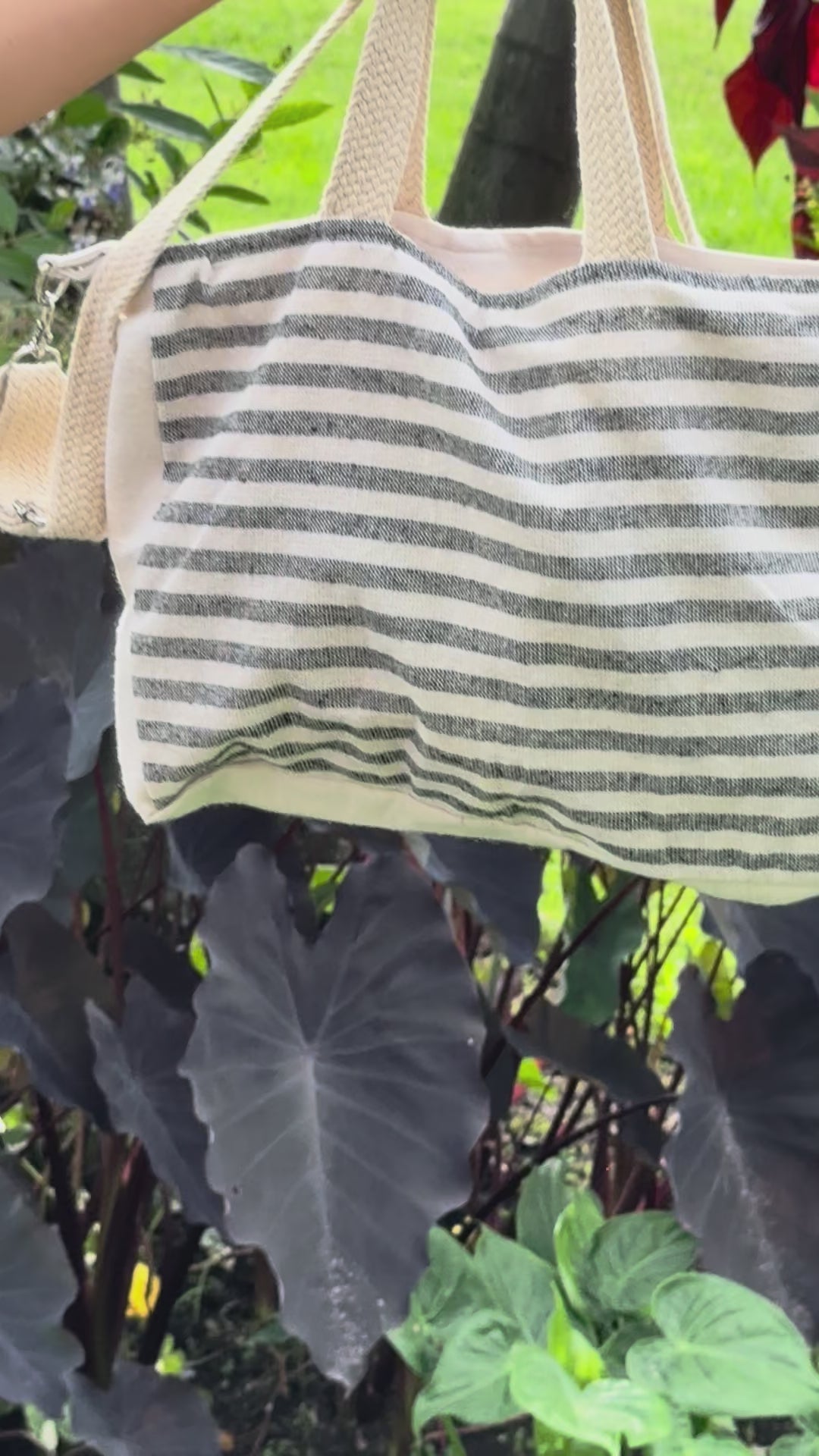 Mini Tote Bag - Negro | Raiz Looma