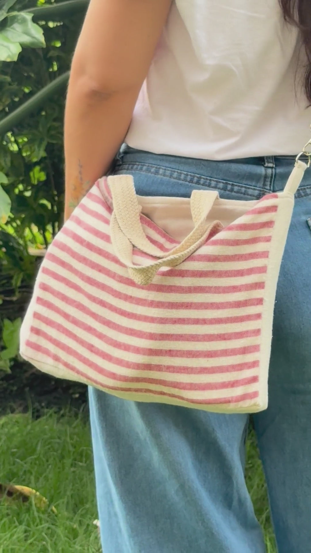 Mini Tote Bag - Rojo | Raiz Looma