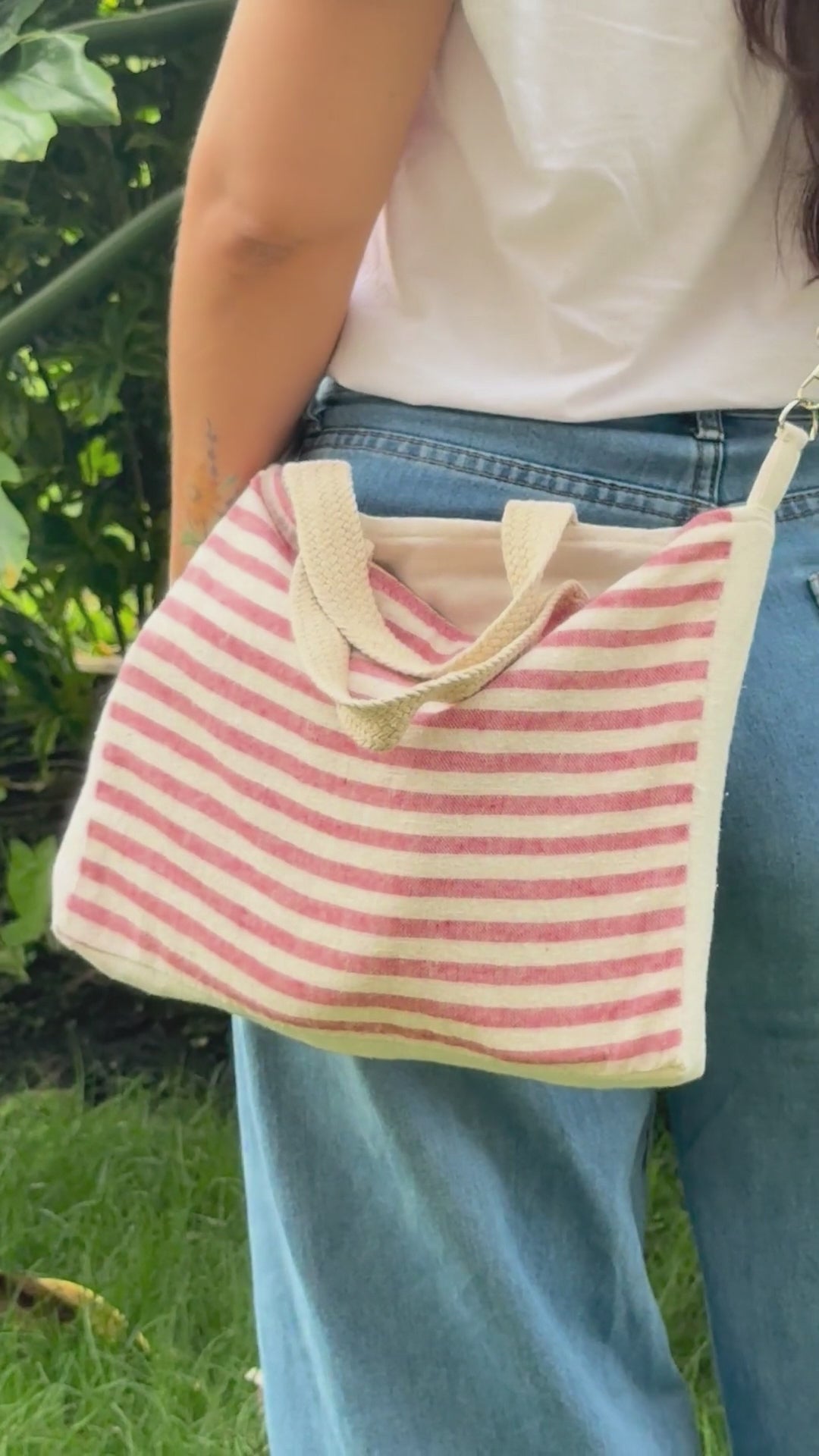 Mini Tote Bag - Rojo | Raiz Looma