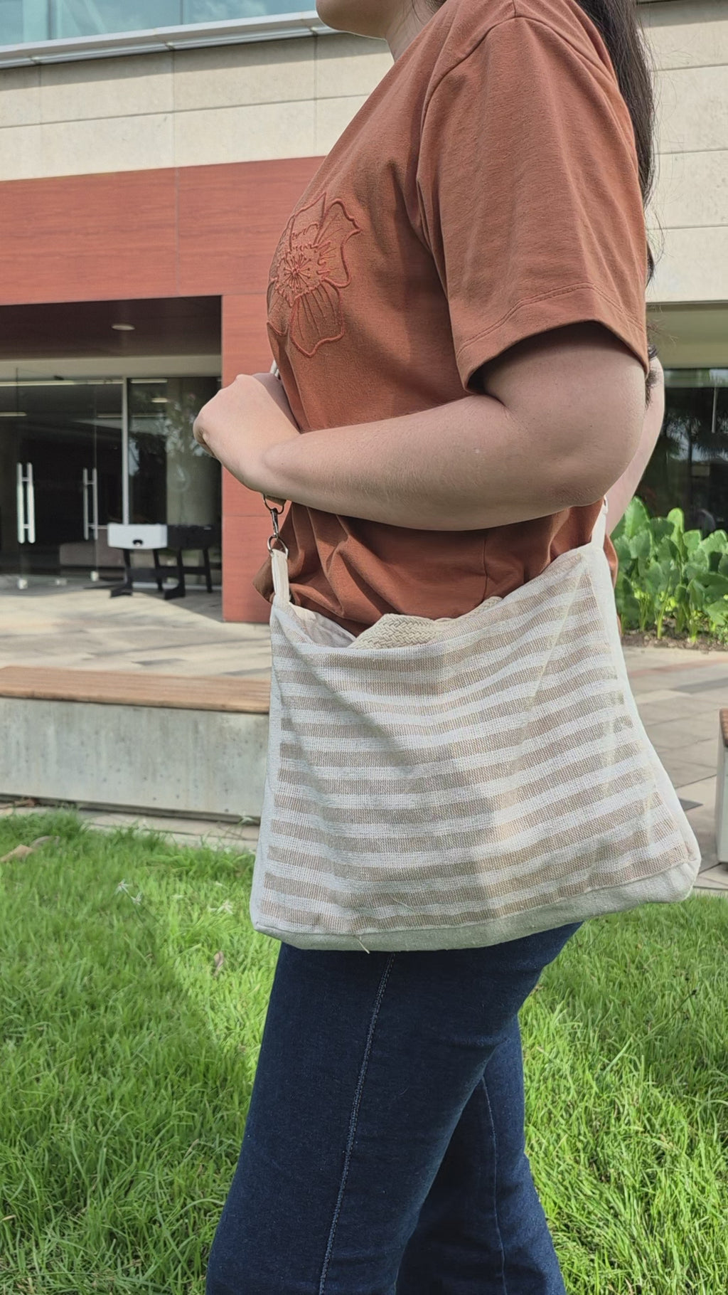 Mini Tote Bag - Crema | Raiz Looma