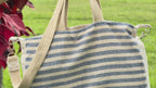 Mini Tote Bag - Azul | Raiz Looma