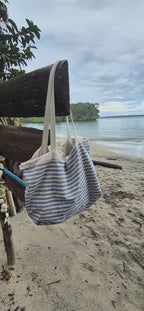 Tote Playero Inicios - Azul | Raiz Looma